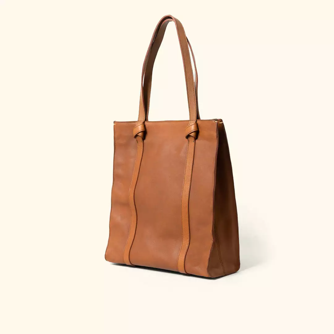 Buffalo Jackson Trading Co. Chelsea Leather Tote Bag | Honey Brown 4 Buffalo Jackson Trading Co. Chelsea Leather Tote Bag | Honey Brown