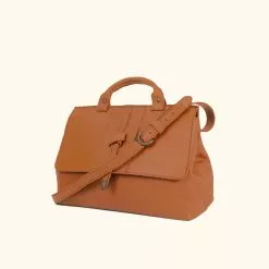 Buffalo Jackson Trading Co. Chelsea Leather Crossbody Handbag | Honey Brown