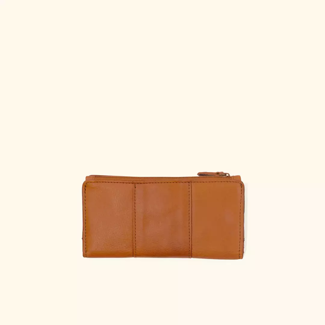 Buffalo Jackson Trading Co. Chelsea Leather Wallet | Honey Brown 3 Buffalo Jackson Trading Co. Chelsea Leather Wallet | Honey Brown