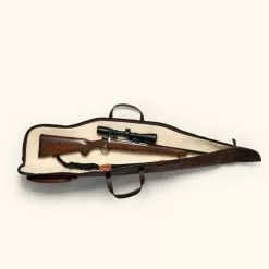 Buffalo Jackson Trading Co. Dakota Leather Rifle Case | All Leather 22 Buffalo Jackson Trading Co. Dakota Leather Rifle Case | All Leather