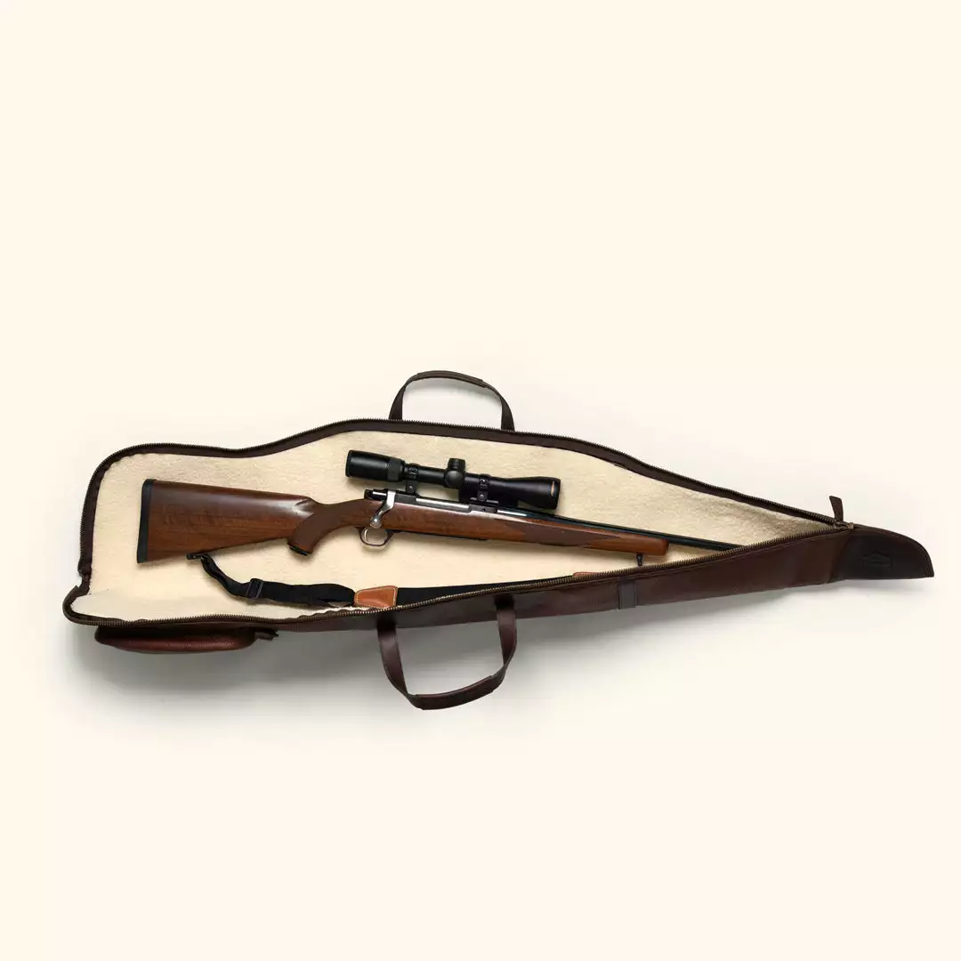 Buffalo Jackson Trading Co. Dakota Leather Rifle Case | All Leather 11 Buffalo Jackson Trading Co. Dakota Leather Rifle Case | All Leather