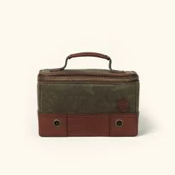Buffalo Jackson Trading Co. Dakota Trap Shooting Bag | Waxed Canvas And Leather