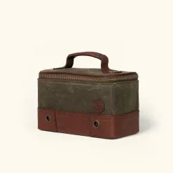 Buffalo Jackson Trading Co. Dakota Trap Shooting Bag | Waxed Canvas And Leather