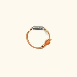 Buffalo Jackson Trading Co. Dakota Leather Apple Watch Bands | Saddle Tan