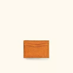 Buffalo Jackson Trading Co. Dakota Leather Bifold - Metal Money Clip Wallet | Saddle Tan