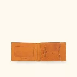 Buffalo Jackson Trading Co. Dakota Leather Bifold - Metal Money Clip Wallet | Saddle Tan 9 Buffalo Jackson Trading Co. Dakota Leather Bifold - Metal Money Clip Wallet | Saddle Tan