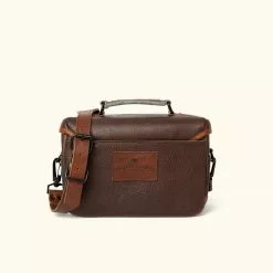 Buffalo Jackson Trading Co. Dakota Leather Camera Bag | Dark Hazelnut W/ Chestnut Brown 14 Buffalo Jackson Trading Co. Dakota Leather Camera Bag | Dark Hazelnut W/ Chestnut Brown