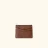 Buffalo Jackson Trading Co. Dakota Vintage Leather Slim ID Wallet | Chestnut Brown