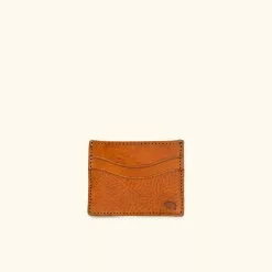 Buffalo Jackson Trading Co. Dakota Leather Vintage Slim ID Wallet | Saddle Tan