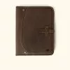 Buffalo Jackson Trading Co. Denver Leather Travel Padfolio | Dark Briar 2 Buffalo Jackson Trading Co. Denver Leather Travel Padfolio | Dark Briar