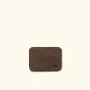 Buffalo Jackson Trading Co. Denver Leather Slim ID Wallet | Dark Walnut Wallets