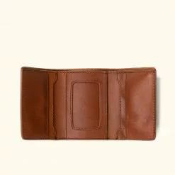 Buffalo Jackson Trading Co. Denver Leather Trifold Wallet | Autumn Brown