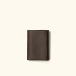 Buffalo Jackson Trading Co. Denver Leather Trifold Wallet | Dark Briar Wallets