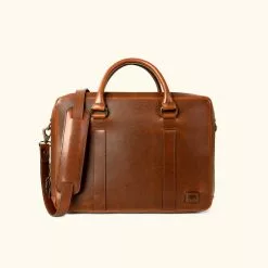 Buffalo Jackson Trading Co. Leather Briefcases Jefferson Leather Briefcase | Elderwood
