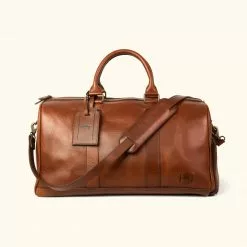 Buffalo Jackson Trading Co. Jefferson Leather Duffle | Elderwood Leather Duffle Bags