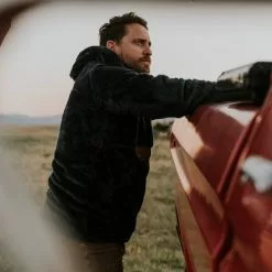 Buffalo Jackson Trading Co. Apparel Kodiak Hoodie | Black Stone 16 Buffalo Jackson Trading Co. Apparel Kodiak Hoodie | Black Stone