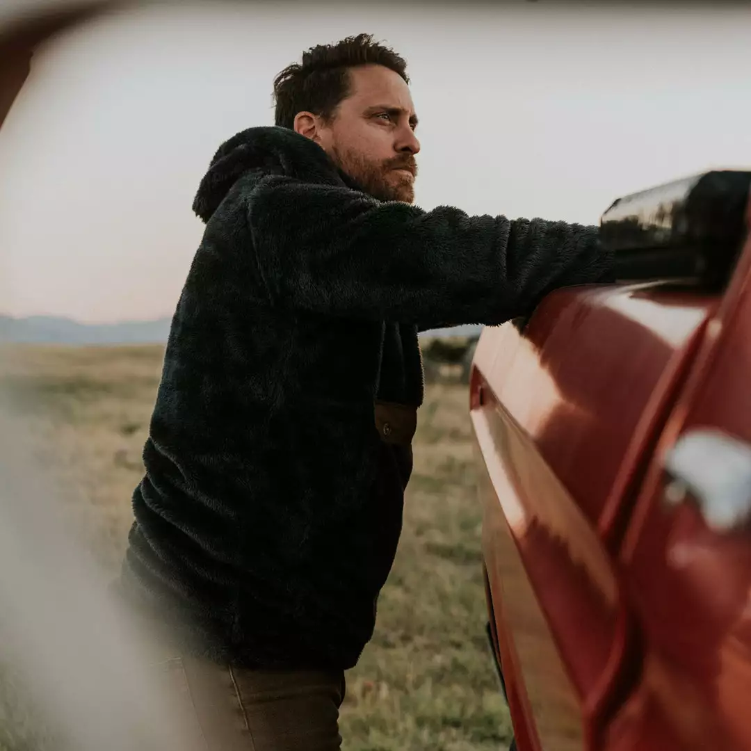 Buffalo Jackson Trading Co. Apparel Kodiak Hoodie | Black Stone 9 Buffalo Jackson Trading Co. Apparel Kodiak Hoodie | Black Stone