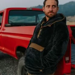 Buffalo Jackson Trading Co. Apparel Kodiak Hoodie | Black Stone 14 Buffalo Jackson Trading Co. Apparel Kodiak Hoodie | Black Stone