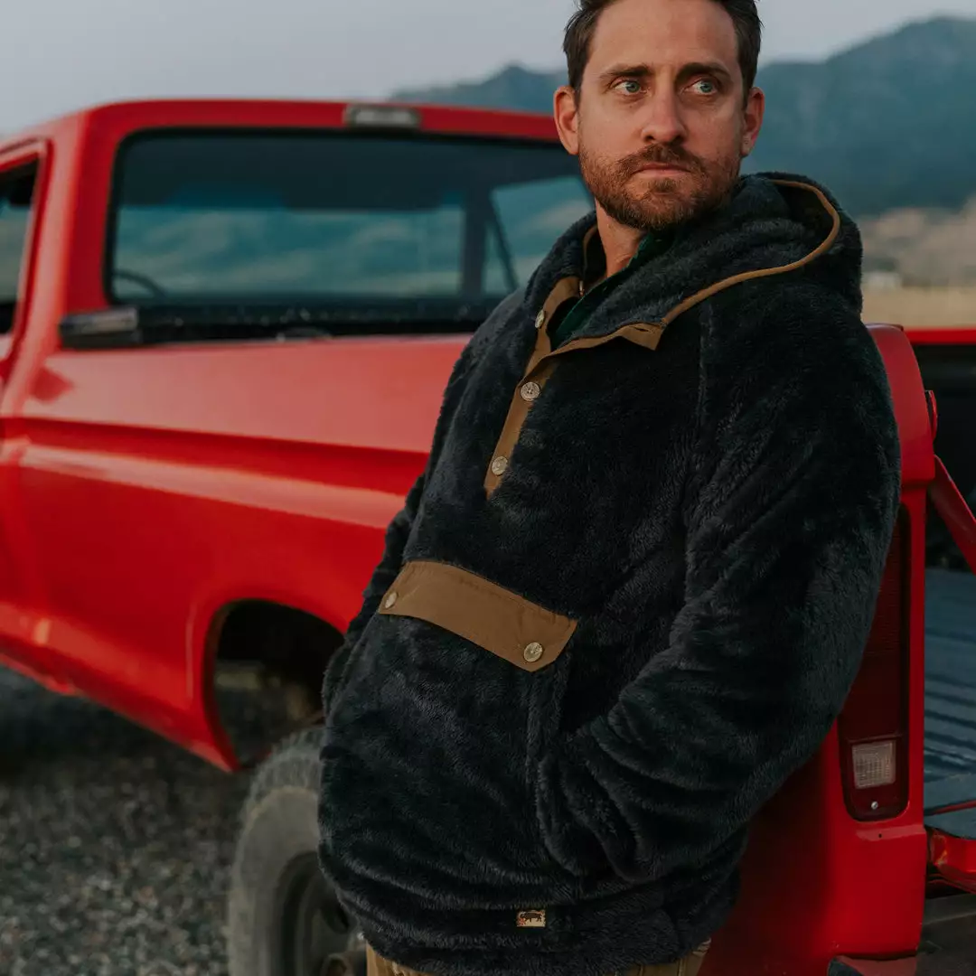 Buffalo Jackson Trading Co. Apparel Kodiak Hoodie | Black Stone 7 Buffalo Jackson Trading Co. Apparel Kodiak Hoodie | Black Stone