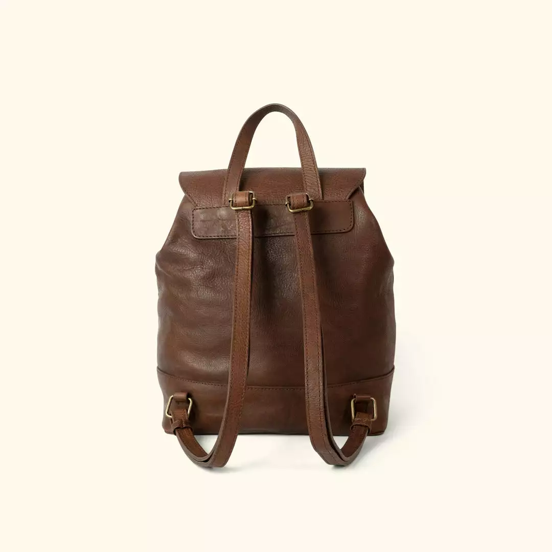 Buffalo Jackson Trading Co. Madison Leather Backpack | Dark Hazelnut Leather Backpacks 6 Buffalo Jackson Trading Co. Madison Leather Backpack | Dark Hazelnut Leather Backpacks