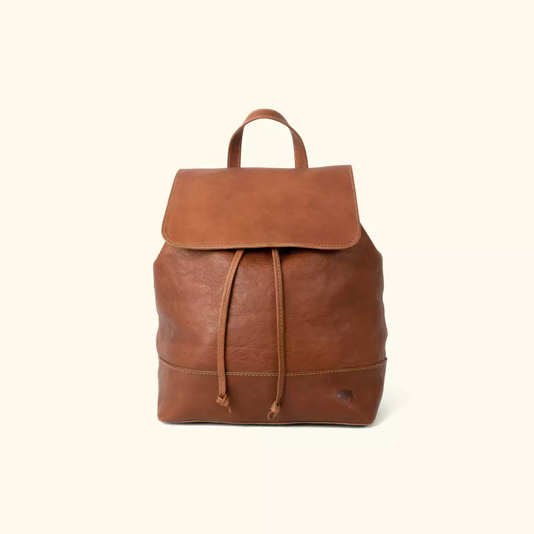 Buffalo Jackson Trading Co. Madison Leather Backpack | Saddle Tan Leather Backpacks 3 Buffalo Jackson Trading Co. Madison Leather Backpack | Saddle Tan Leather Backpacks