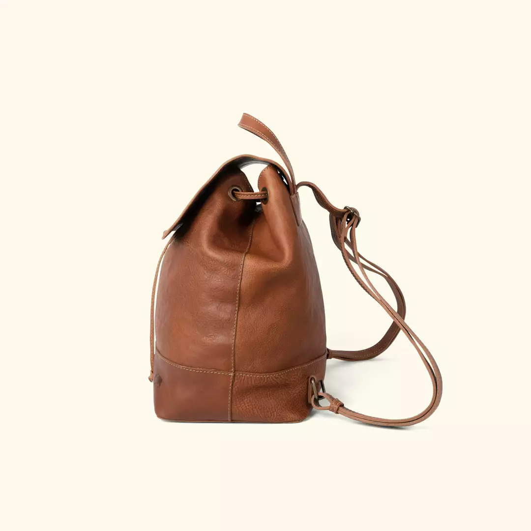 Buffalo Jackson Trading Co. Madison Leather Backpack | Saddle Tan Leather Backpacks 5 Buffalo Jackson Trading Co. Madison Leather Backpack | Saddle Tan Leather Backpacks