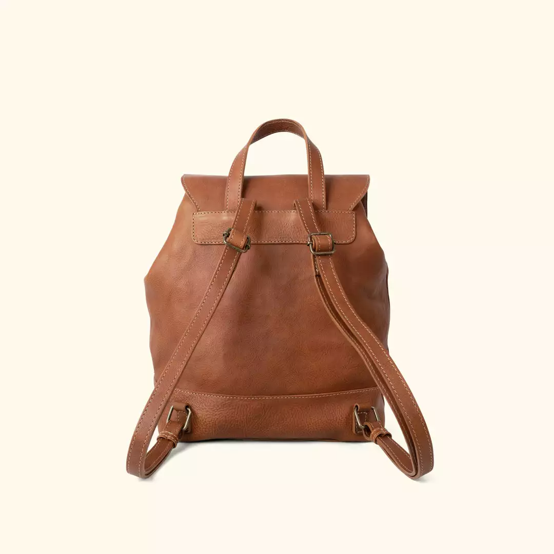 Buffalo Jackson Trading Co. Madison Leather Backpack | Saddle Tan Leather Backpacks 6 Buffalo Jackson Trading Co. Madison Leather Backpack | Saddle Tan Leather Backpacks