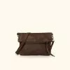 Buffalo Jackson Trading Co. Madison Leather Crossbody Foldover Clutch | Dark Hazelnut 2 Buffalo Jackson Trading Co. Madison Leather Crossbody Foldover Clutch | Dark Hazelnut