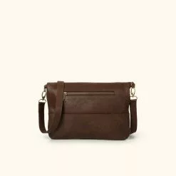 Buffalo Jackson Trading Co. Madison Leather Crossbody Foldover Clutch | Dark Hazelnut 15 Buffalo Jackson Trading Co. Madison Leather Crossbody Foldover Clutch | Dark Hazelnut