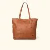 Buffalo Jackson Trading Co. Madison Leather Tote Bag | Saddle Tan Leather Totes 2 Buffalo Jackson Trading Co. Madison Leather Tote Bag | Saddle Tan Leather Totes