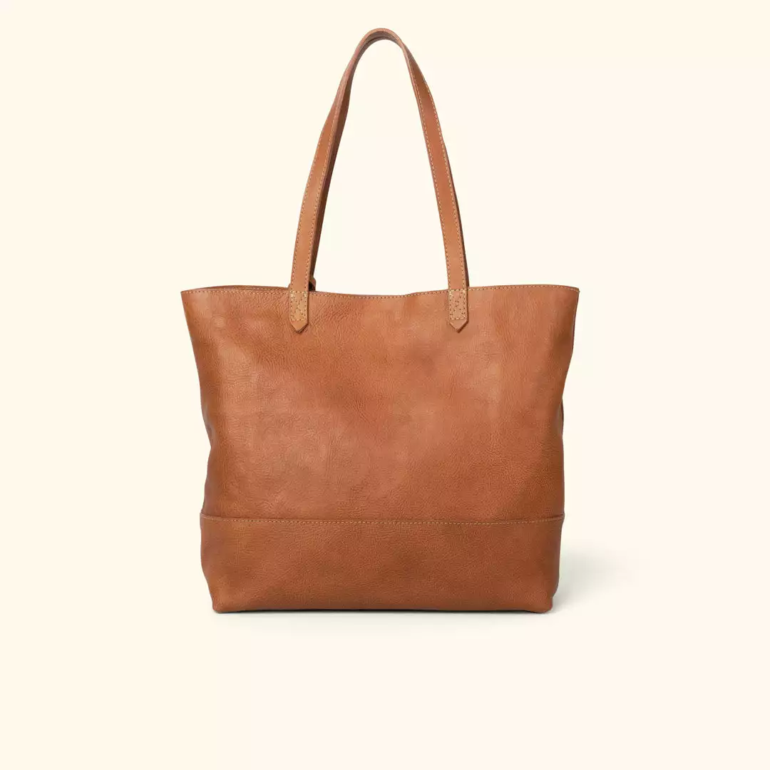 Buffalo Jackson Trading Co. Madison Leather Tote Bag | Saddle Tan Leather Totes 6 Buffalo Jackson Trading Co. Madison Leather Tote Bag | Saddle Tan Leather Totes