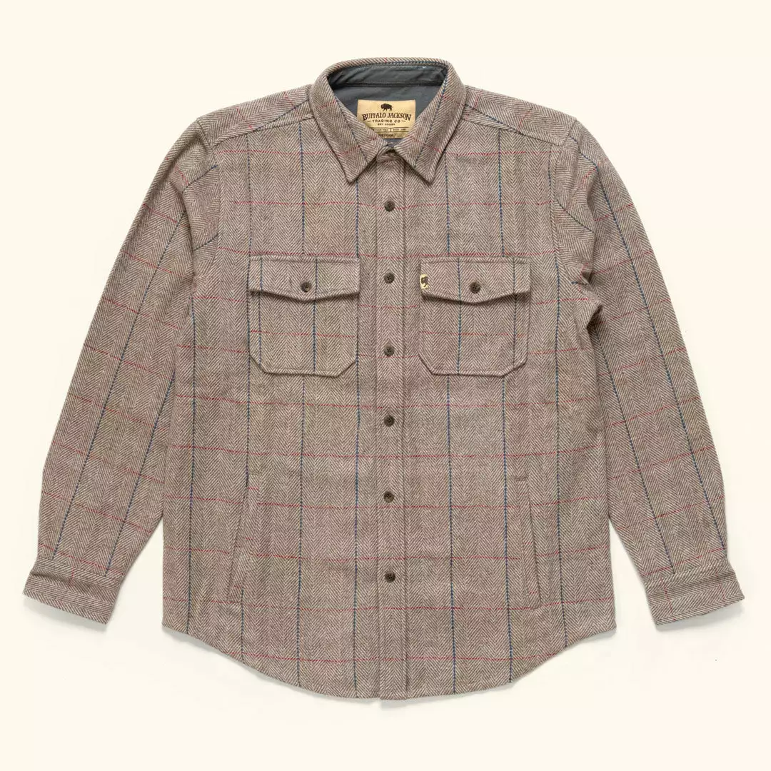 Buffalo Jackson Trading Co. Riverton Wool Shirt Jac | Mountain Brown Apparel 4 Buffalo Jackson Trading Co. Riverton Wool Shirt Jac | Mountain Brown Apparel
