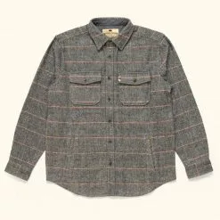 Buffalo Jackson Trading Co. Riverton Wool Shirt Jac | Stone Grey Apparel