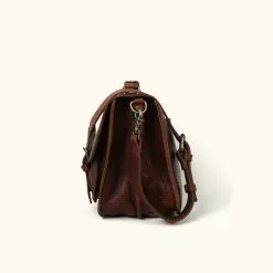 Buffalo Jackson Trading Co. Leather Briefcases Ryder Reserve Bison Leather Briefcase | Brown 16 Buffalo Jackson Trading Co. Leather Briefcases Ryder Reserve Bison Leather Briefcase | Brown