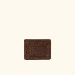 Buffalo Jackson Trading Co. Ryder Reserve Bison Leather Slim ID Wallet | Brown