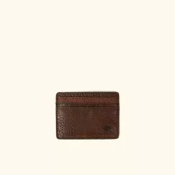 Buffalo Jackson Trading Co. Ryder Reserve Bison Leather Slim ID Wallet | Brown