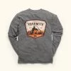 Buffalo Jackson Trading Co. Yosemite National Park L/S Tee | Vintage Gray 2 Buffalo Jackson Trading Co. Yosemite National Park L/S Tee | Vintage Gray