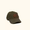Buffalo Jackson Trading Co. Buffalo Jackson Stamp Logo - Leather Patch Hat | Brown 2 Buffalo Jackson Trading Co. Buffalo Jackson Stamp Logo - Leather Patch Hat | Brown