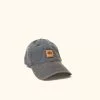 Buffalo Jackson Trading Co. Buffalo Jackson Stamp Logo - Leather Patch Hat | Navy 2 Buffalo Jackson Trading Co. Buffalo Jackson Stamp Logo - Leather Patch Hat | Navy