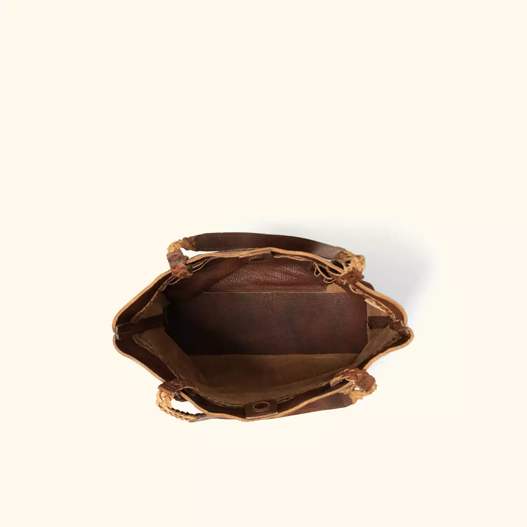 Buffalo Jackson Trading Co. Camden Braided Leather Tote | Hickory Leather Totes 7 Buffalo Jackson Trading Co. Camden Braided Leather Tote | Hickory Leather Totes