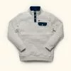 Buffalo Jackson Trading Co. Apparel Cannon Quilted Pullover | Ecru Heather 2 Buffalo Jackson Trading Co. Apparel Cannon Quilted Pullover | Ecru Heather