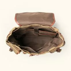 Buffalo Jackson Trading Co. Dakota Reserve Waxed Canvas Rucksack | Field Khaki New