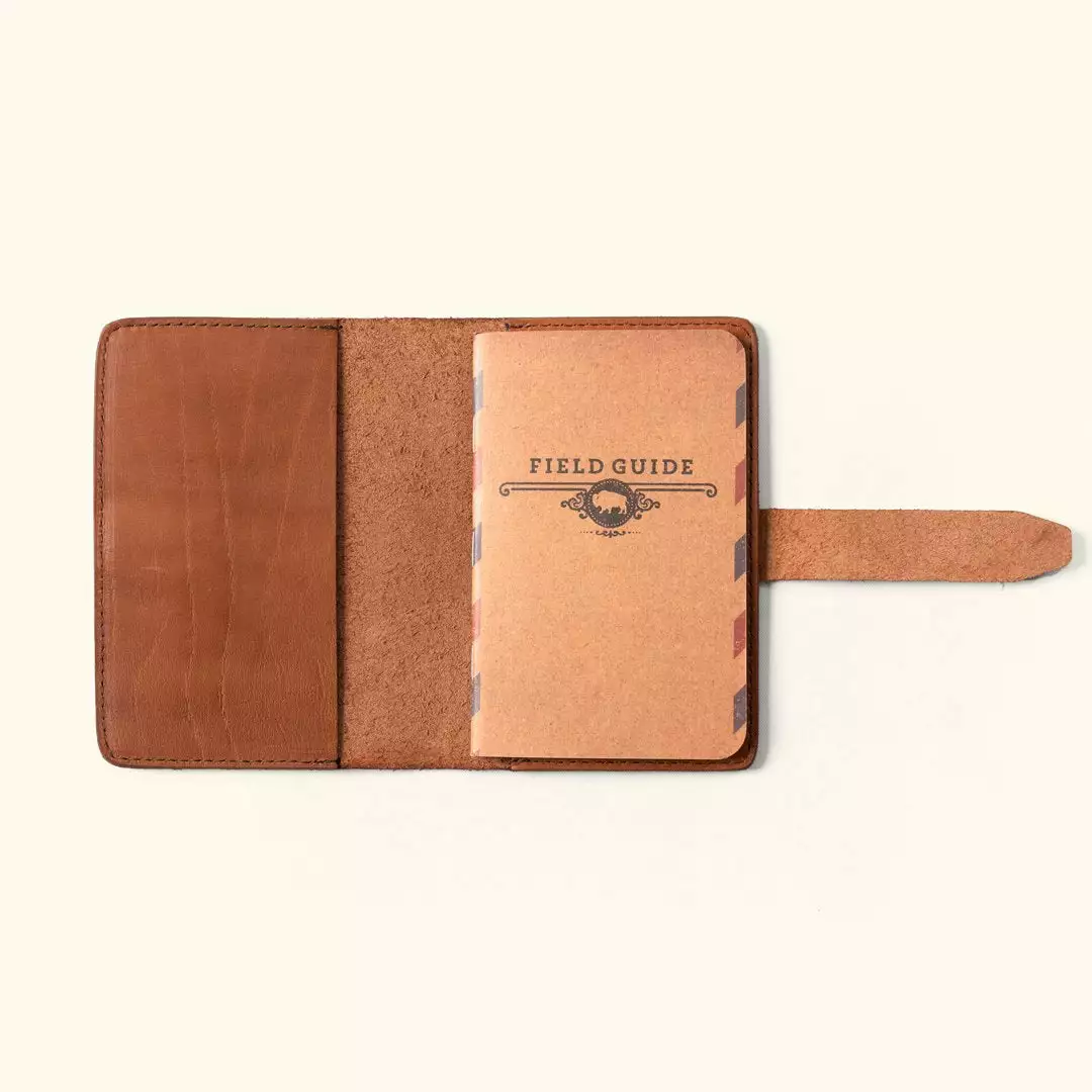 Buffalo Jackson Trading Co. Denver Leather Journal Cover | Autumn Brown 6 Buffalo Jackson Trading Co. Denver Leather Journal Cover | Autumn Brown