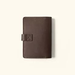 Buffalo Jackson Trading Co. Denver Leather Journal Cover | Dark Briar