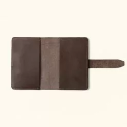 Buffalo Jackson Trading Co. Denver Leather Journal Cover | Dark Briar