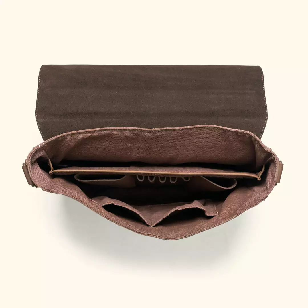 Buffalo Jackson Trading Co. Best Sellers Denver Leather Laptop Messenger Bag | Dark Briar 8 Buffalo Jackson Trading Co. Best Sellers Denver Leather Laptop Messenger Bag | Dark Briar