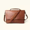Buffalo Jackson Trading Co. Denver Leather Laptop Messenger Bag | Autumn Brown 2 Buffalo Jackson Trading Co. Denver Leather Laptop Messenger Bag | Autumn Brown