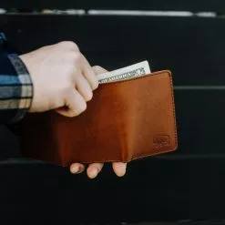 Buffalo Jackson Trading Co. Denver Leather Trifold Wallet | Autumn Brown 9 Buffalo Jackson Trading Co. Denver Leather Trifold Wallet | Autumn Brown