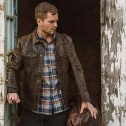 Buffalo Jackson Trading Co. Driggs Leather Jacket | Brown