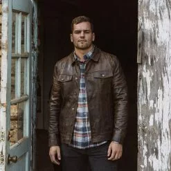 Buffalo Jackson Trading Co. Driggs Leather Jacket | Brown